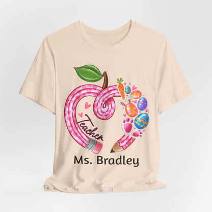 Unisex Jersey Short Sleeve Tee- personalizable