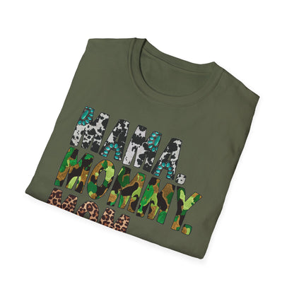 Mama, Mommy, Mom, Bruh. T‑Shirt — Mom Nickname Shirt for Mother’s Day