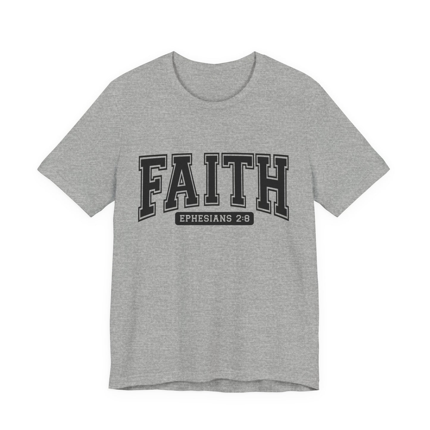 Faith Ephesians 2:8 T-Shirt — Christian Scripture Tee