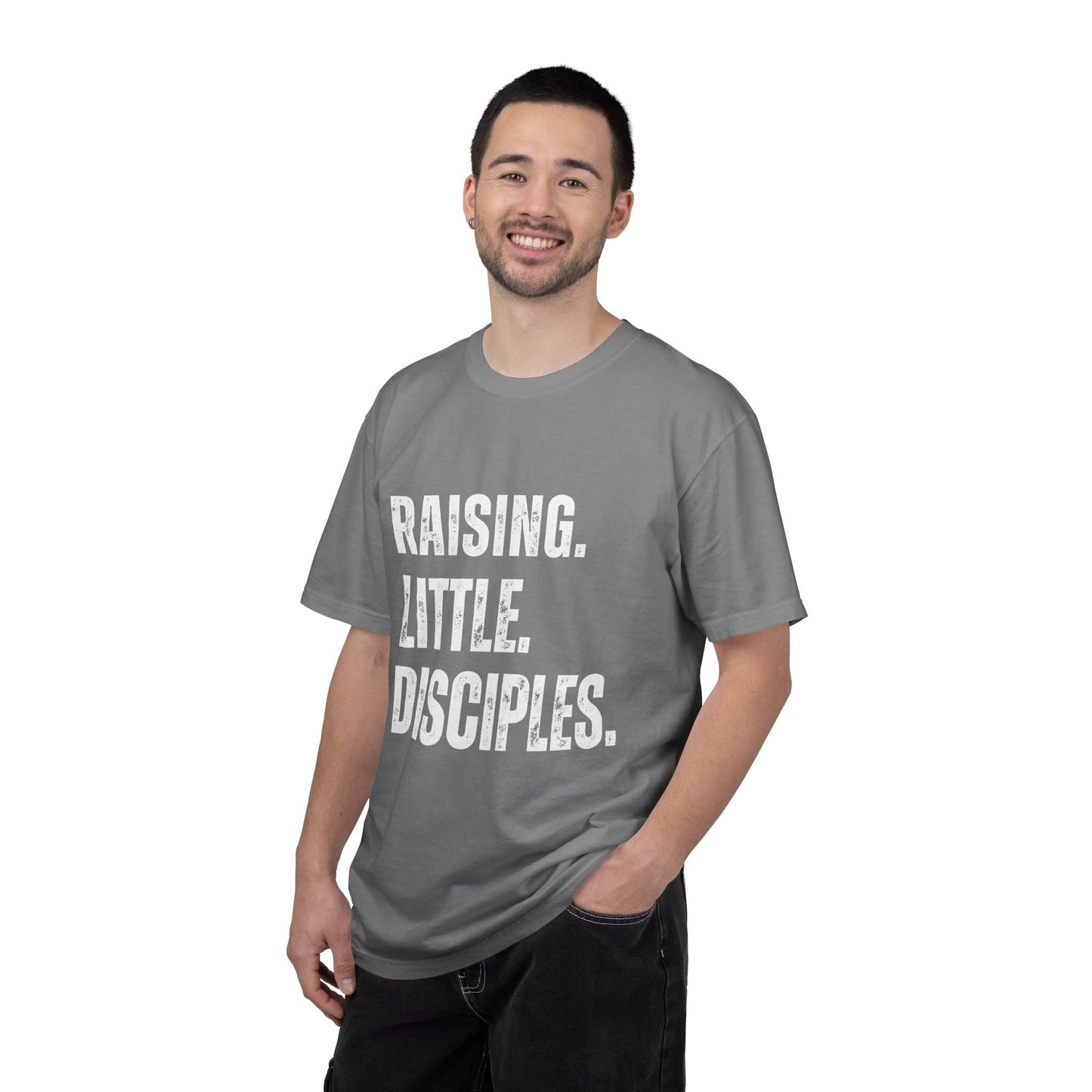 Raising Little Disciples T-Shirt — Christian Kids Ministry Tee- COMFORT COLOR