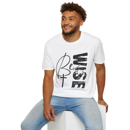 Wise Faith T-Shirt — "Be Wise”  Cross Vertical Graphic Christian Tee