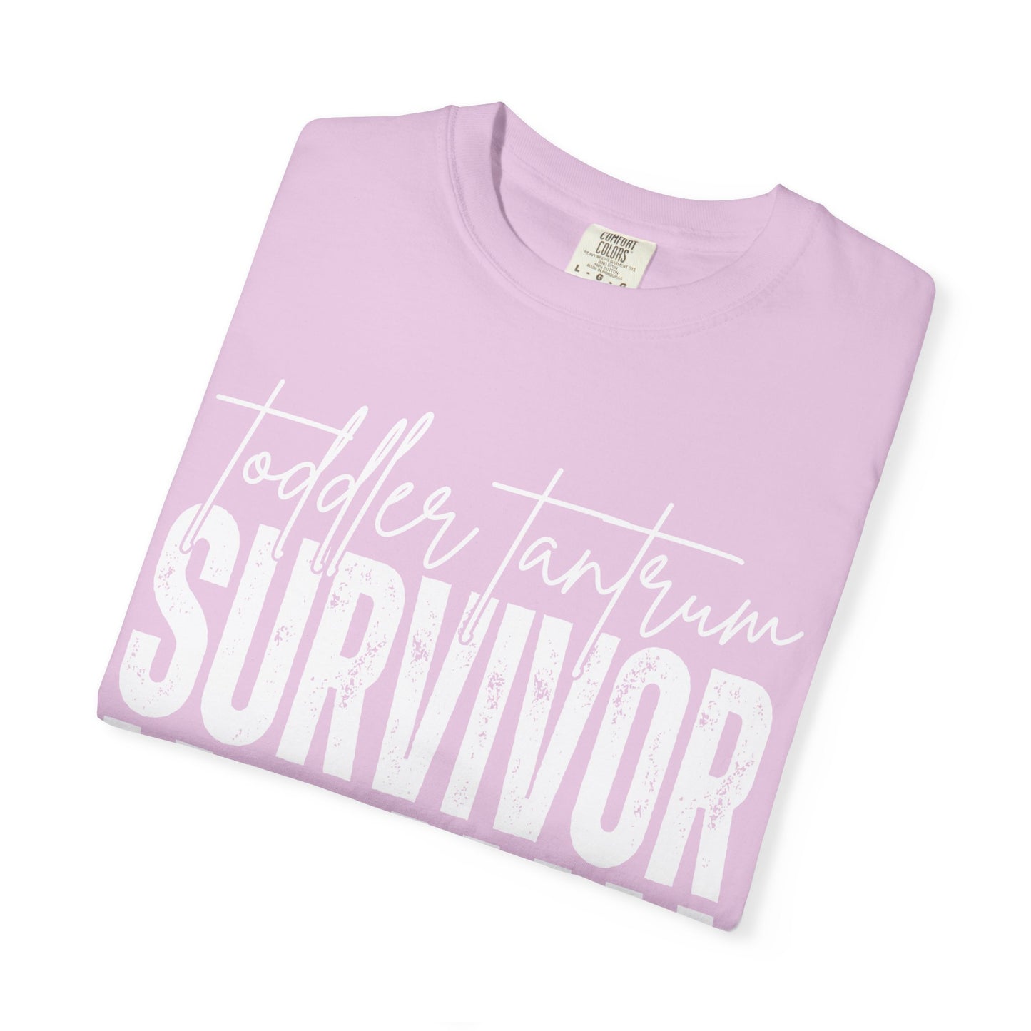 Toddler Tantrum Survivor T-Shirt -Comfort Colors