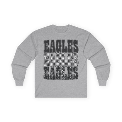Eagles Repeating Retro Long Sleeve Tee