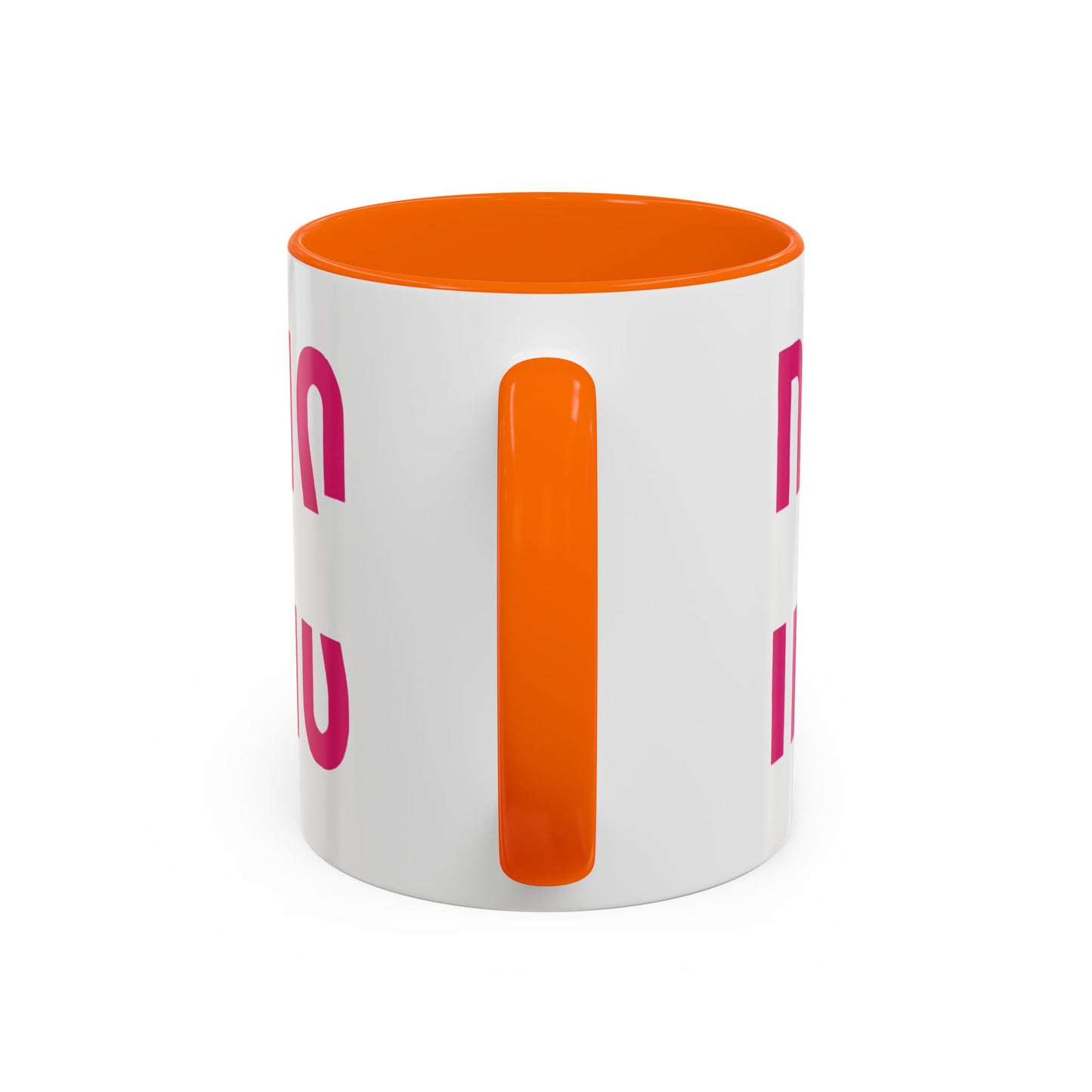 Accent Coffee Mug — "MOM" Bold Pink East Texas Mom Gift