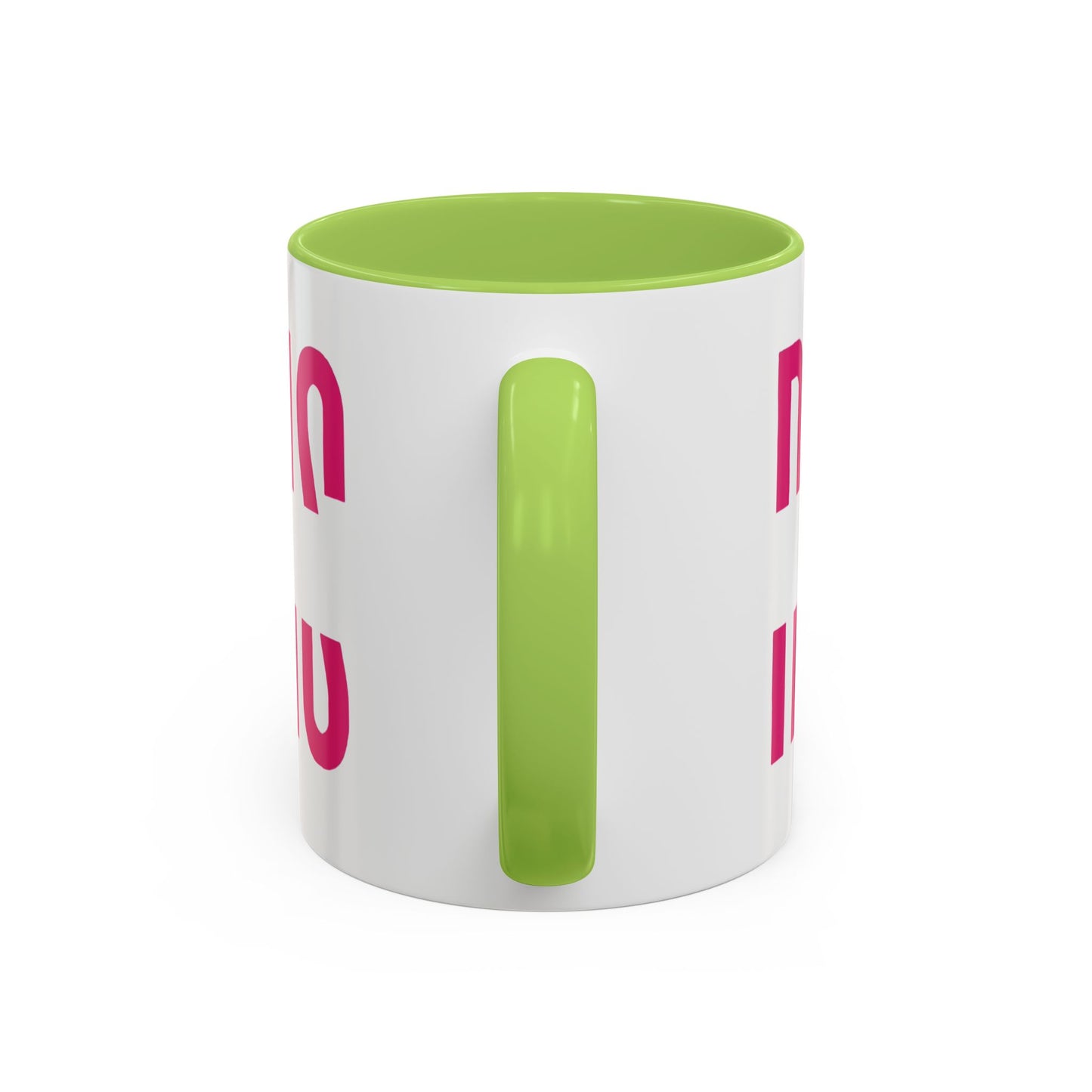 Accent Coffee Mug — "MOM" Bold Pink East Texas Mom Gift