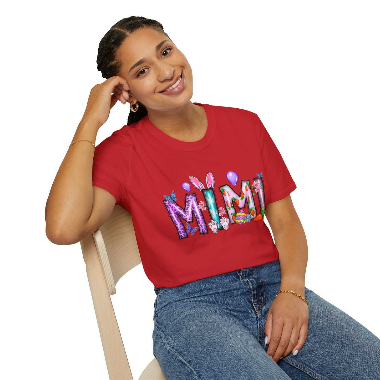 Mimi Spring Floral Graphic T‑Shirt