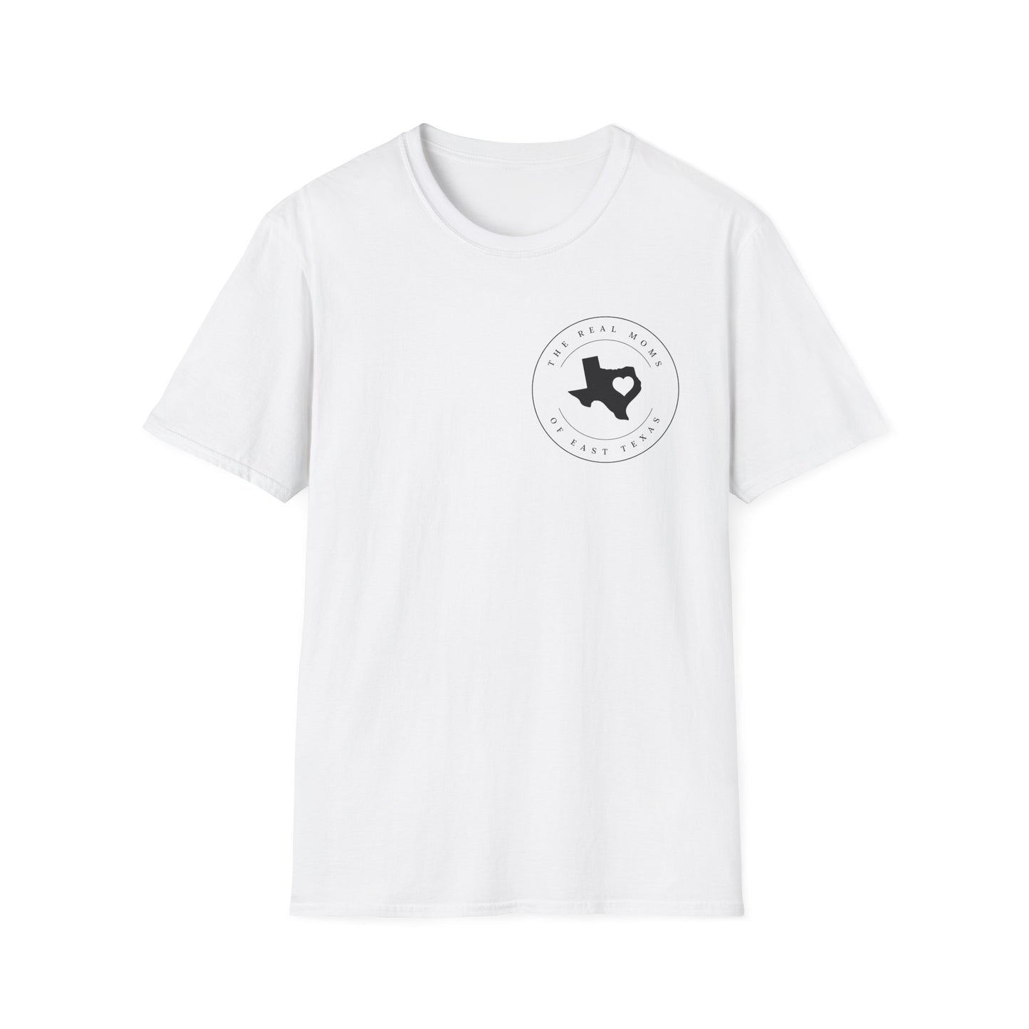 Texas Home State T-Shirt — Minimal Lone Star Outline Circle Design