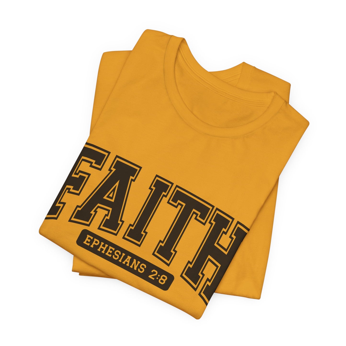 Faith Ephesians 2:8 T-Shirt — Christian Scripture Tee