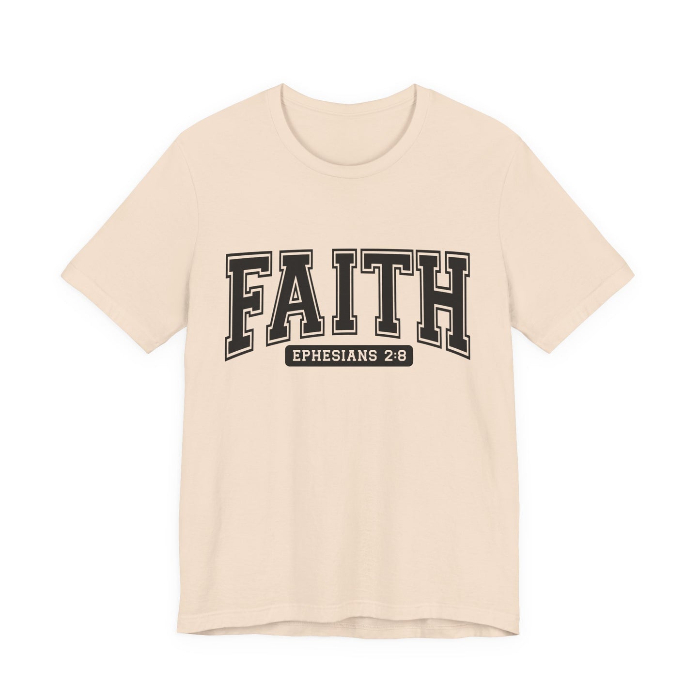 Faith Ephesians 2:8 T-Shirt — Christian Scripture Tee