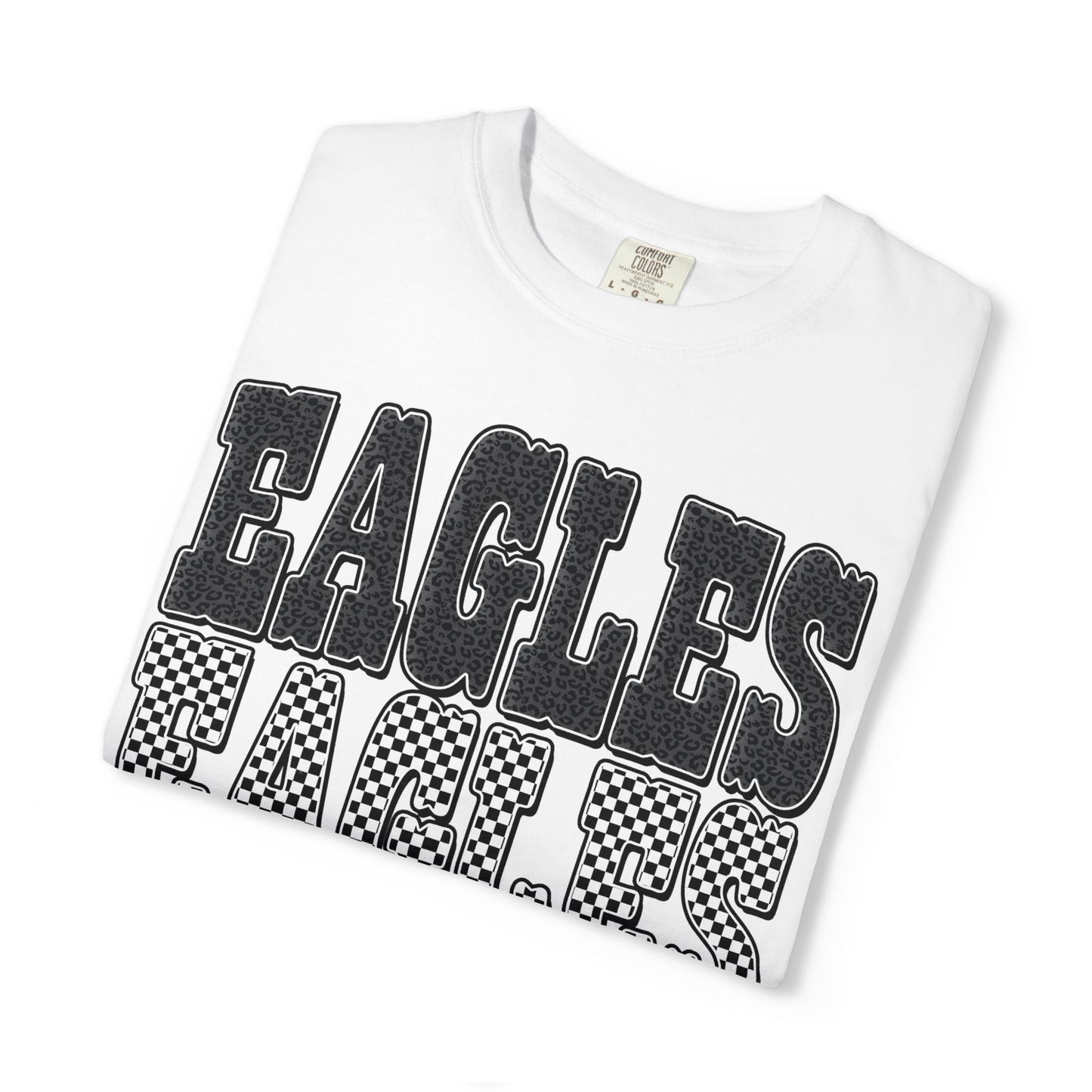 Eagles Retro Stacked Graphic T-Shirt COMFORT COLORS