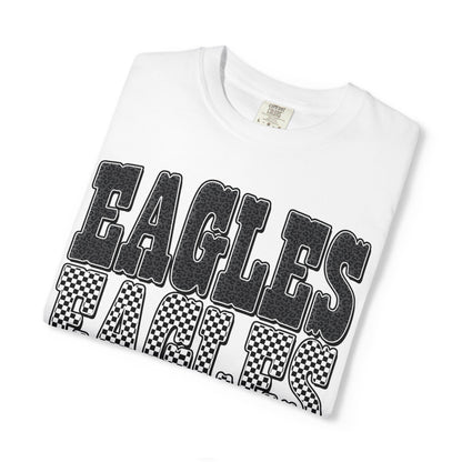 Eagles Retro Stacked Graphic T-Shirt COMFORT COLORS