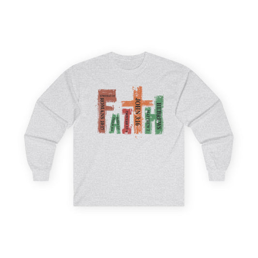 Long Sleeve Tee — Positive Christian Kids Faith Shirt