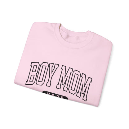 Boy Mom Crewneck Sweatshirt – "Boy Mom Mode: All Day Every Day"