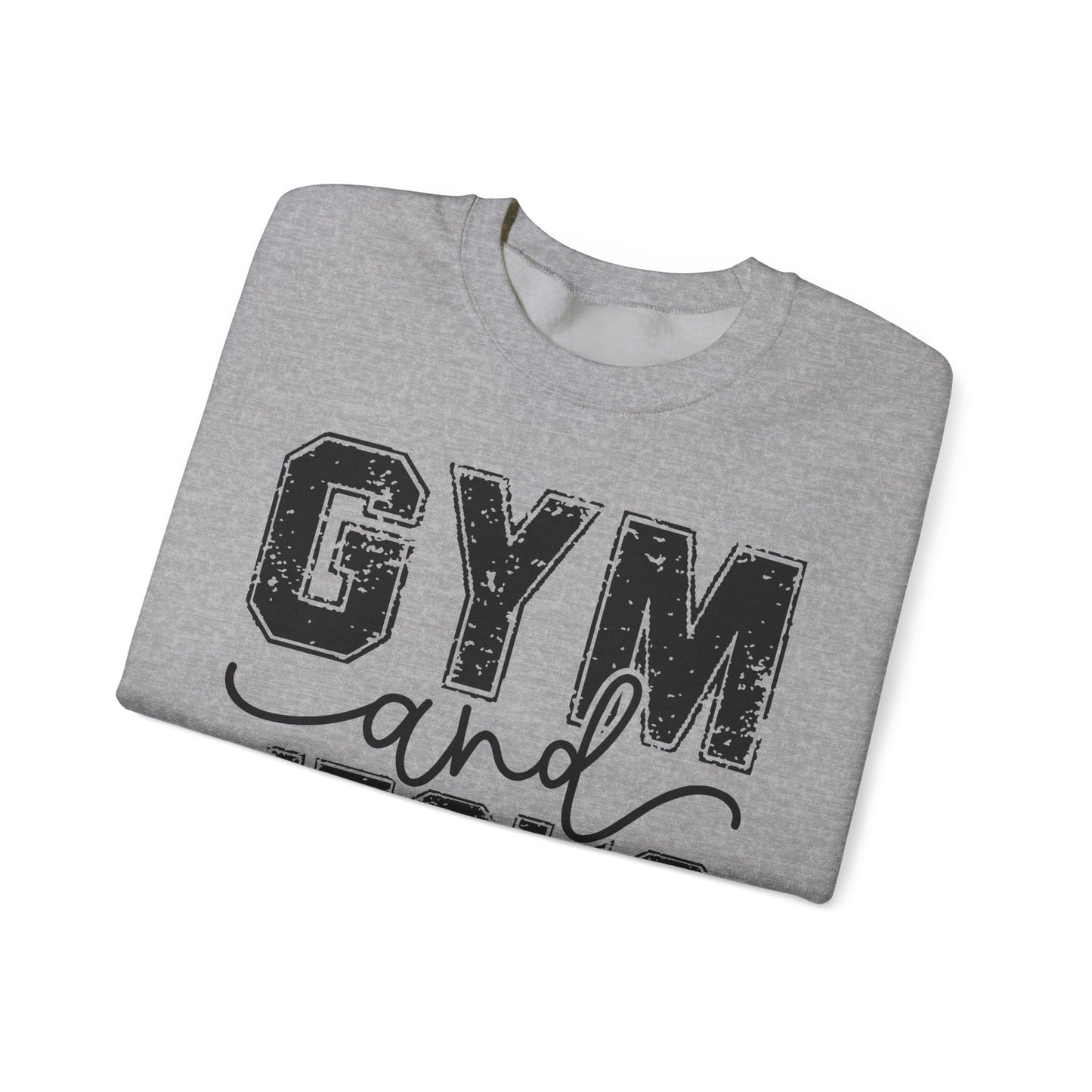 Gym and Jesus Sweatshirt — Faith & Fitness Crewneck