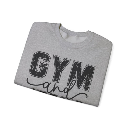 Gym and Jesus Sweatshirt — Faith & Fitness Crewneck
