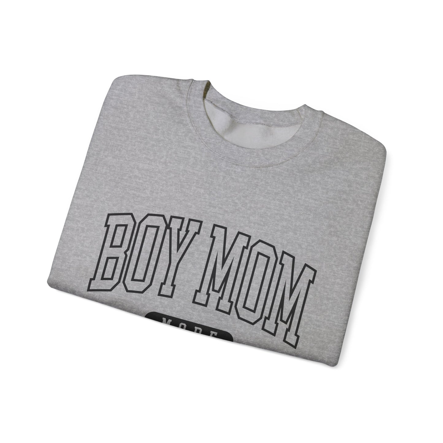 Boy Mom Crewneck Sweatshirt – "Boy Mom Mode: All Day Every Day"