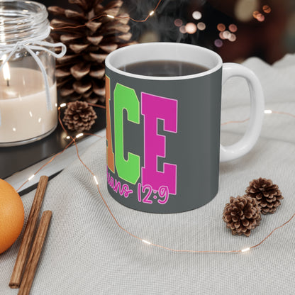 Grace 11oz Mug — Colorful Coffee Cup