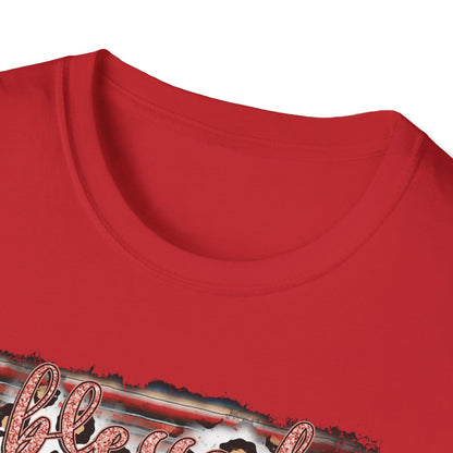 T-Shirt — 'Mama' Leopard & Floral Graphic Tee