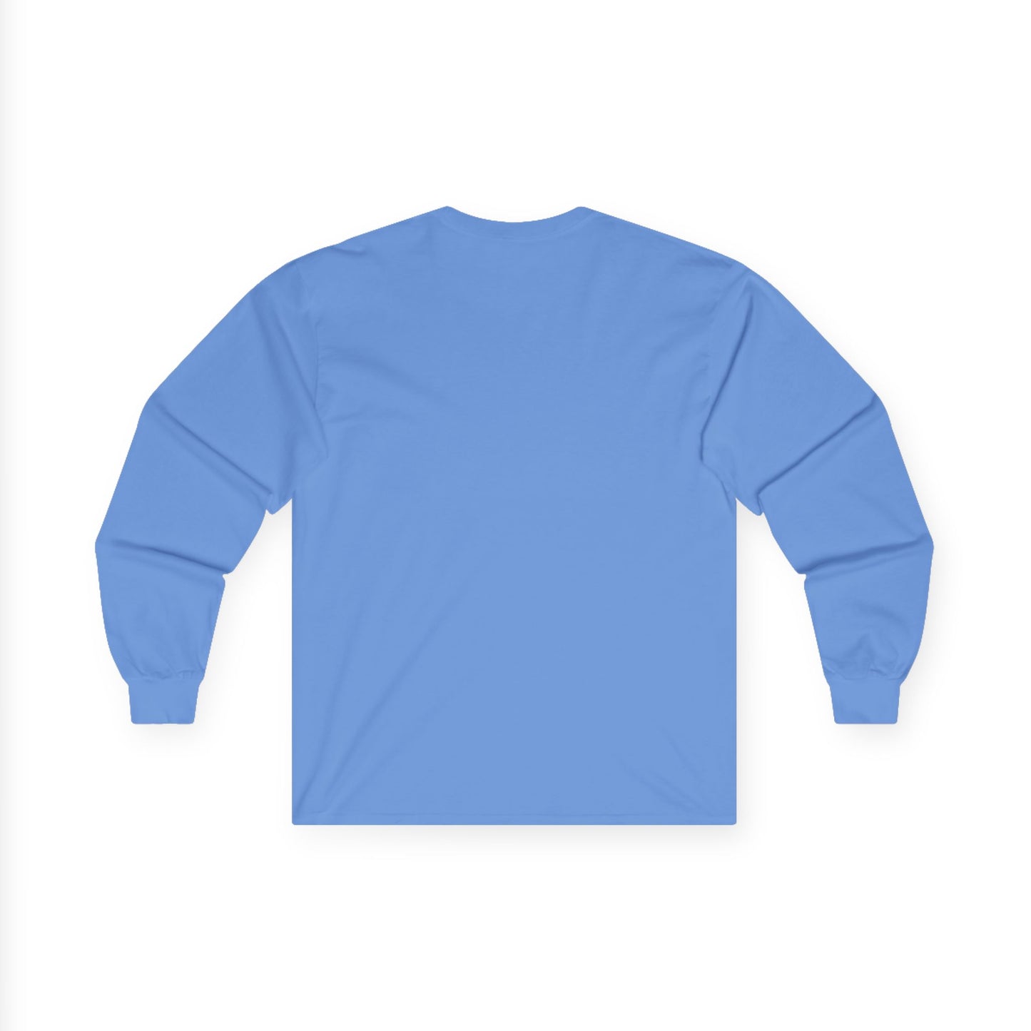 Long Sleeve Tee — "Not Lucky, Simply Blessed" Floral Christian Graphic