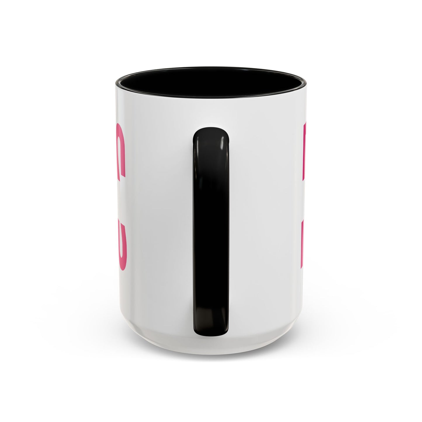 Accent Coffee Mug — "MOM" Bold Pink East Texas Mom Gift