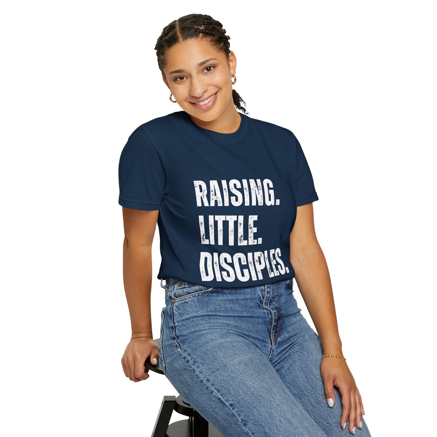 Raising Little Disciples T-Shirt — Christian Kids Ministry Tee- COMFORT COLOR
