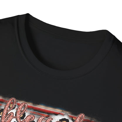 T-Shirt — 'Mama' Leopard & Floral Graphic Tee
