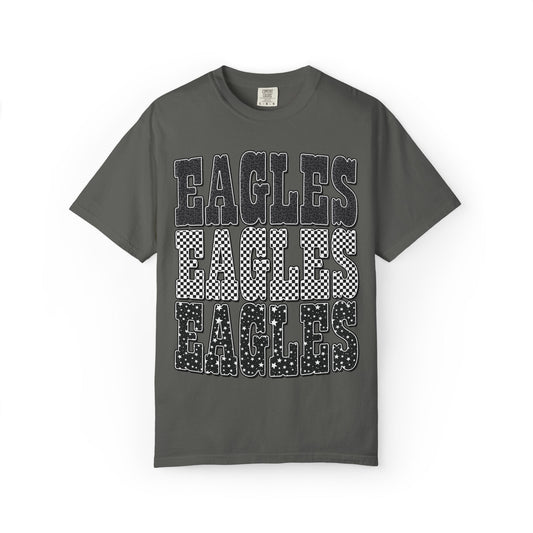 Eagles Retro Stacked Graphic T-Shirt COMFORT COLORS