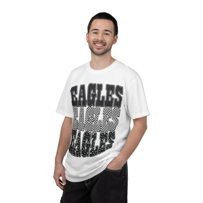 Eagles Retro Stacked Graphic T-Shirt COMFORT COLORS