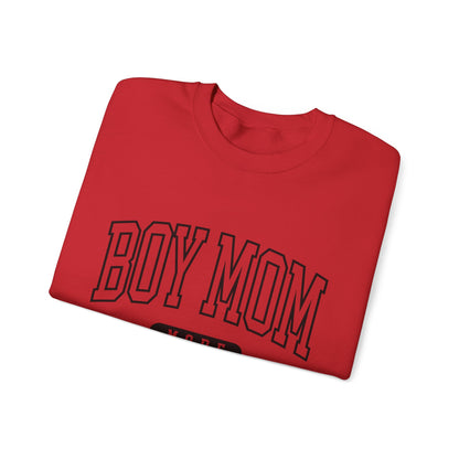 Boy Mom Crewneck Sweatshirt – "Boy Mom Mode: All Day Every Day"