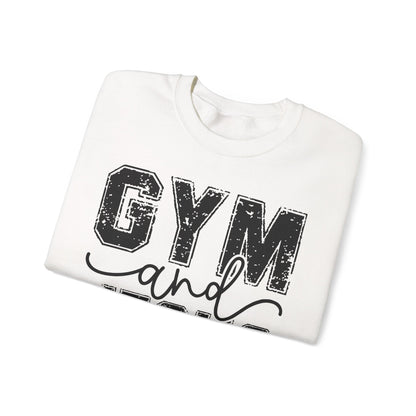 Gym and Jesus Sweatshirt — Faith & Fitness Crewneck