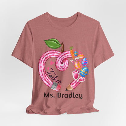 Unisex Jersey Short Sleeve Tee- personalizable