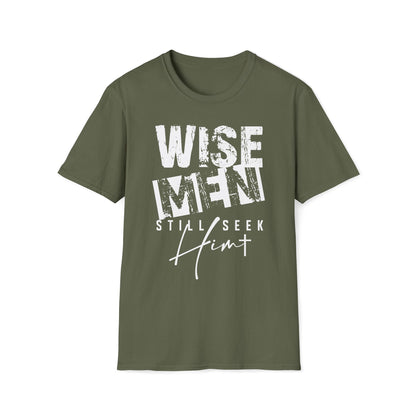 Wise Men Still Seek Him T-Shirt — Religious Christmas Christian Faith Tee