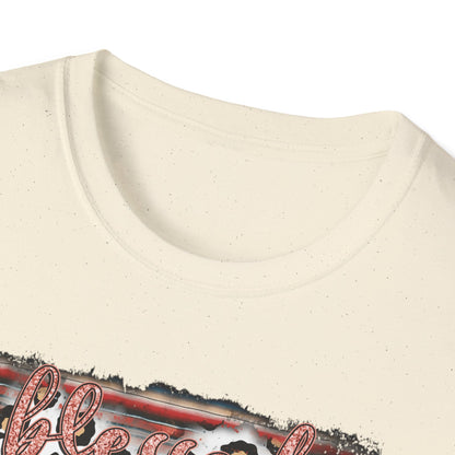 T-Shirt — 'Mama' Leopard & Floral Graphic Tee