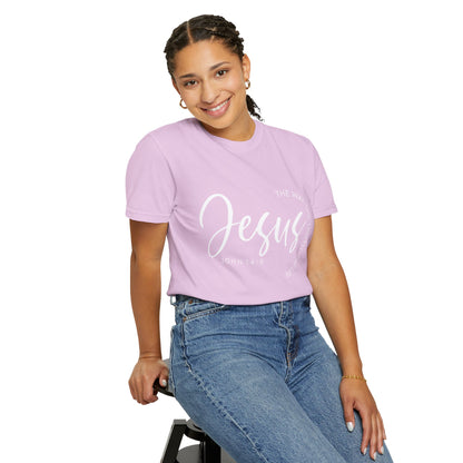 Jesus Script T‑Shirt (John 14:6)- Comfort Colors