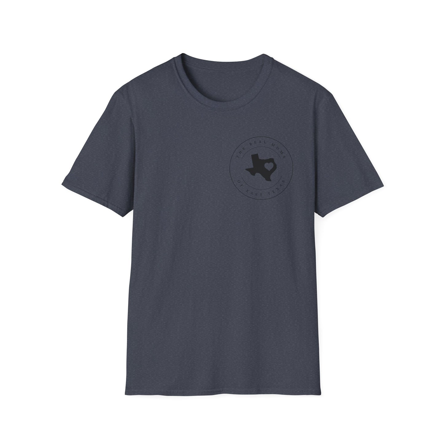 Texas Home State T-Shirt — Minimal Lone Star Outline Circle Design