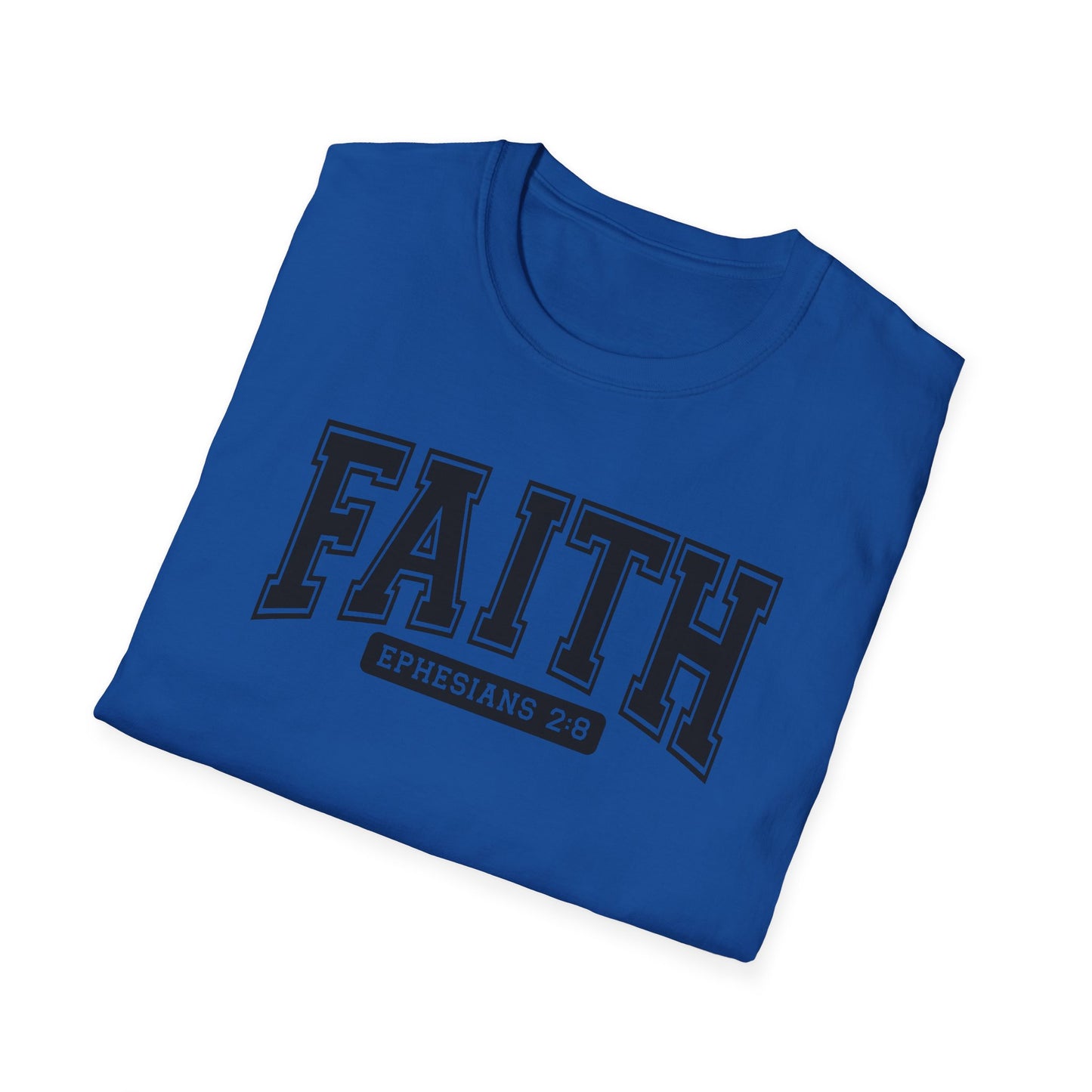 Faith Ephesians 2:8 T-Shirt — Christian Faith Graphic Tee