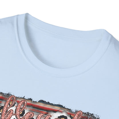 T-Shirt — 'Mama' Leopard & Floral Graphic Tee