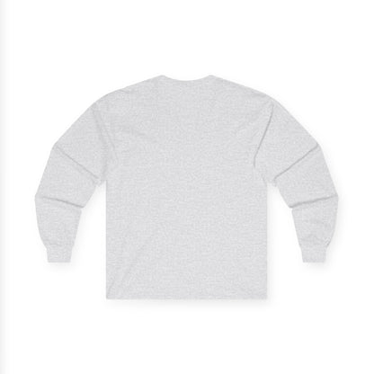 Long Sleeve Tee — "Not Lucky, Simply Blessed" Floral Christian Graphic
