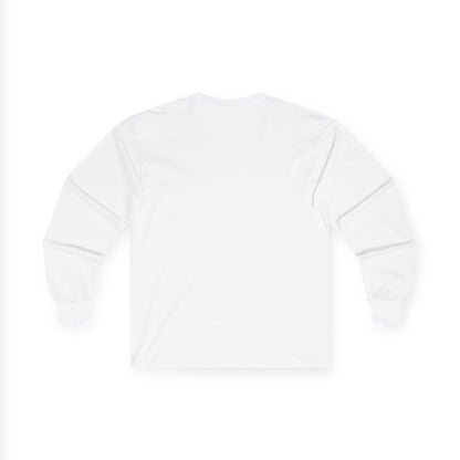 Long Sleeve Tee — "Not Lucky, Simply Blessed" Floral Christian Graphic