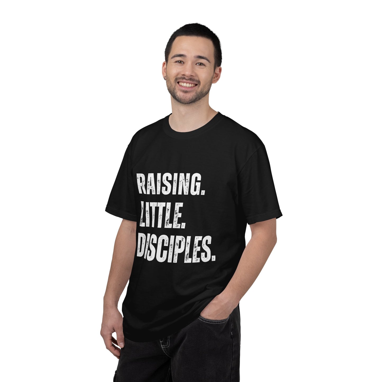 Raising Little Disciples T-Shirt — Christian Kids Ministry Tee- COMFORT COLOR