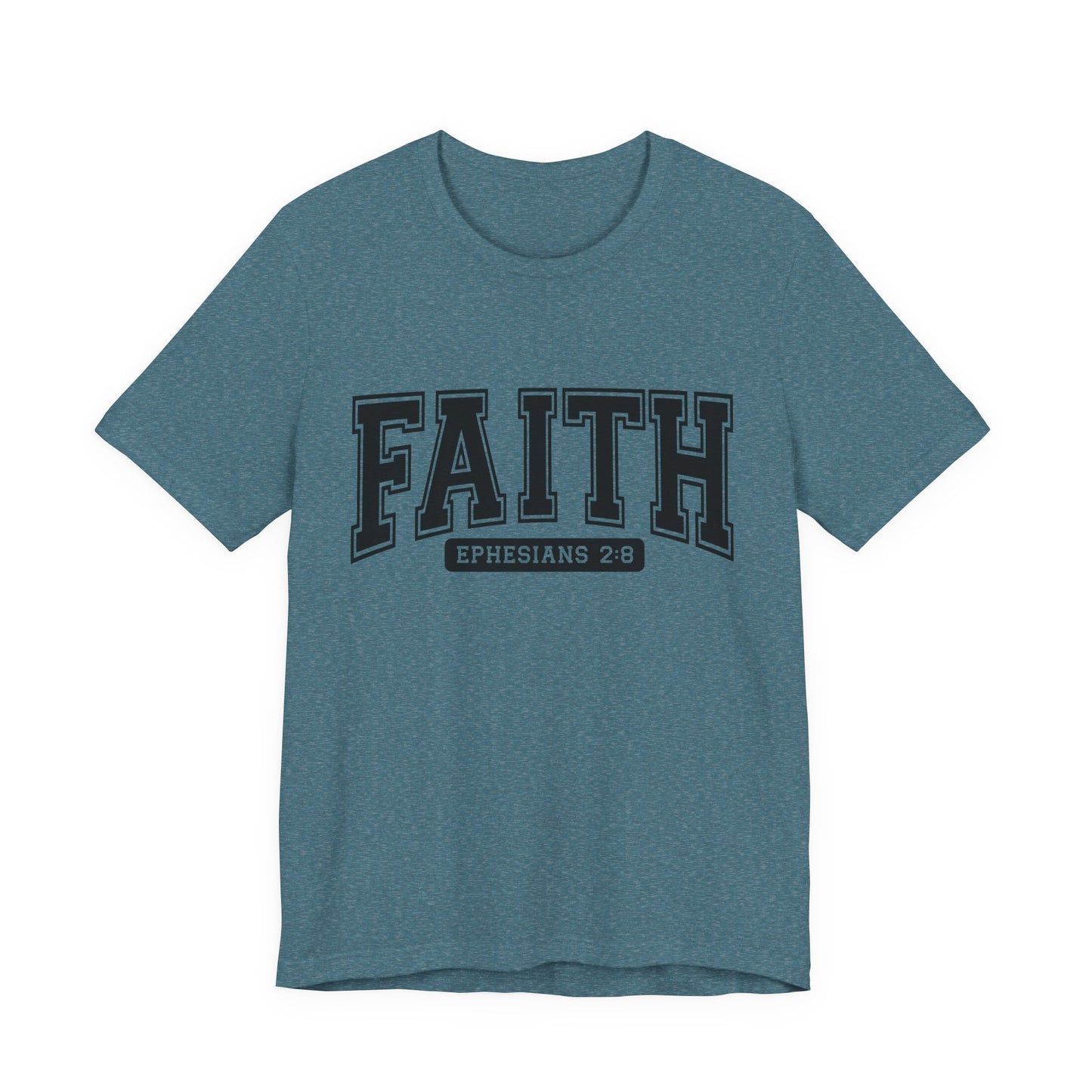 Faith Ephesians 2:8 T-Shirt — Christian Scripture Tee