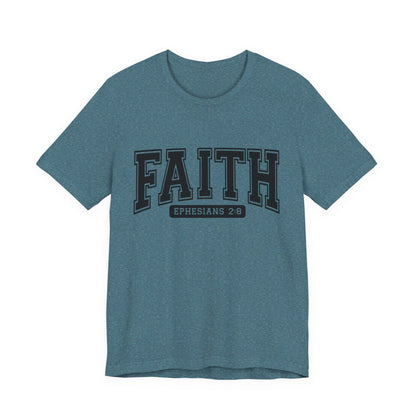 Faith Ephesians 2:8 T-Shirt — Christian Scripture Tee