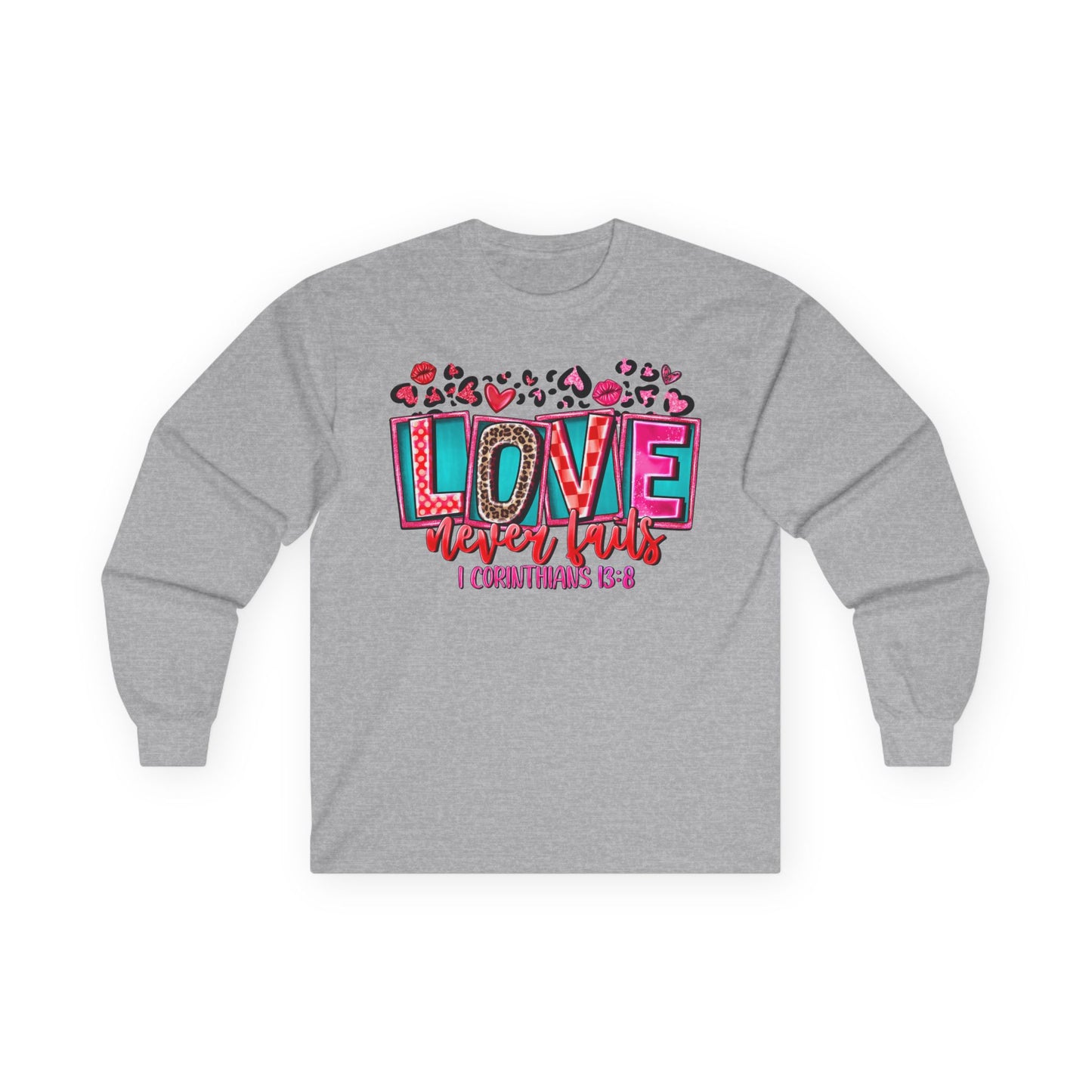 love never fails.