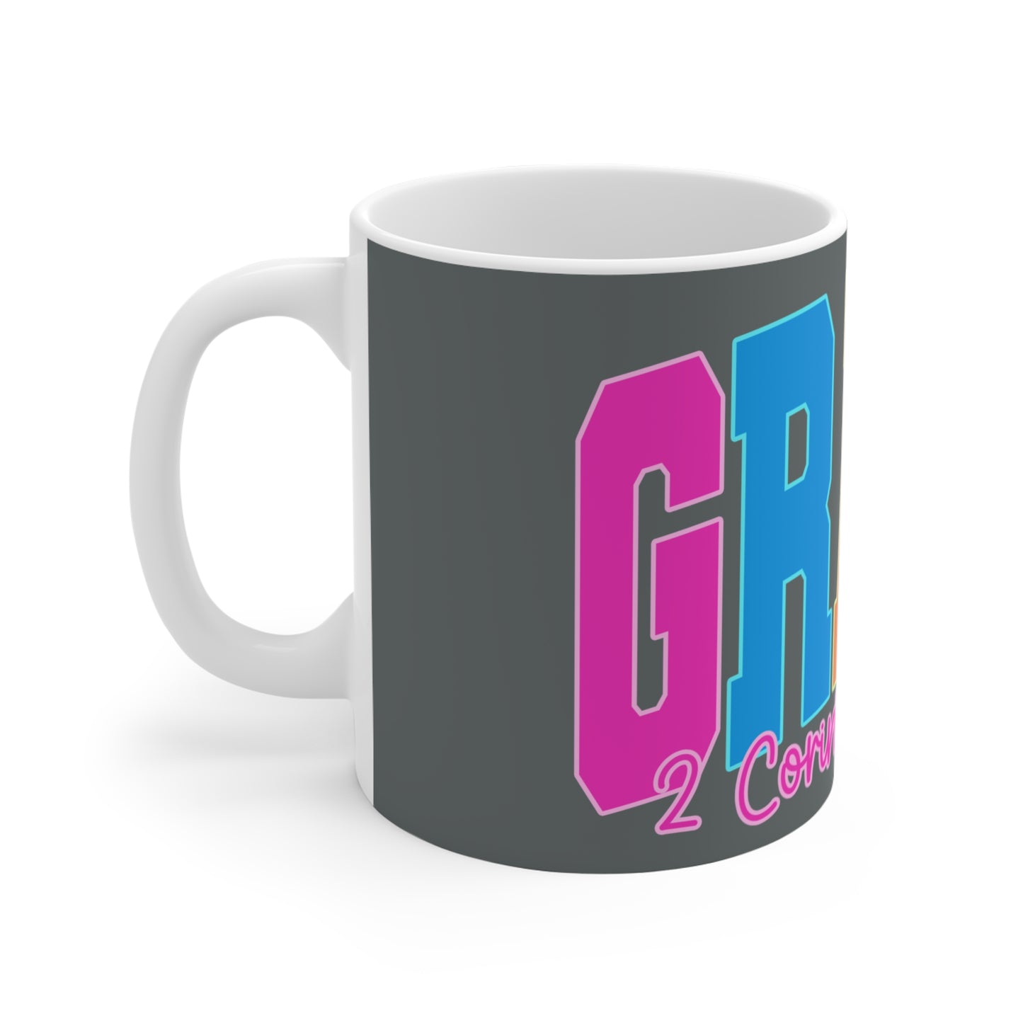 Grace 11oz Mug — Colorful Coffee Cup