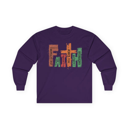 Long Sleeve Tee — Positive Christian Kids Faith Shirt