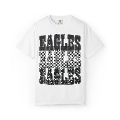 Eagles Retro Stacked Graphic T-Shirt COMFORT COLORS