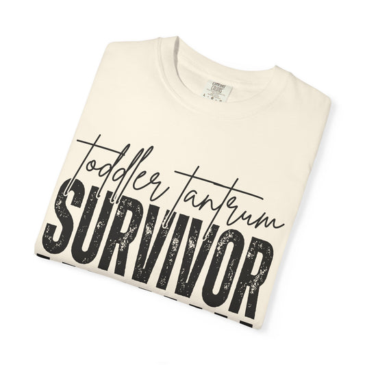 Toddler Tantrum Survivor T-Shirt -Comfort Colors