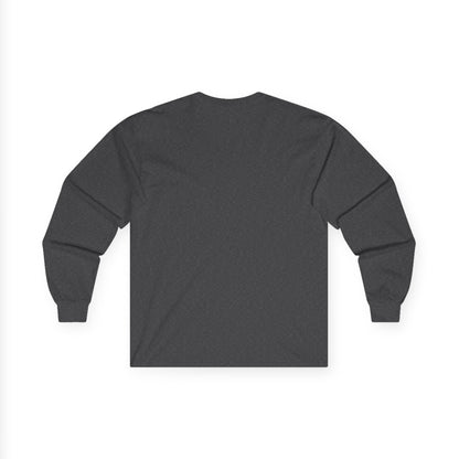 Long Sleeve Tee — "Not Lucky, Simply Blessed" Floral Christian Graphic