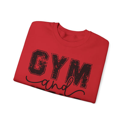Gym and Jesus Sweatshirt — Faith & Fitness Crewneck