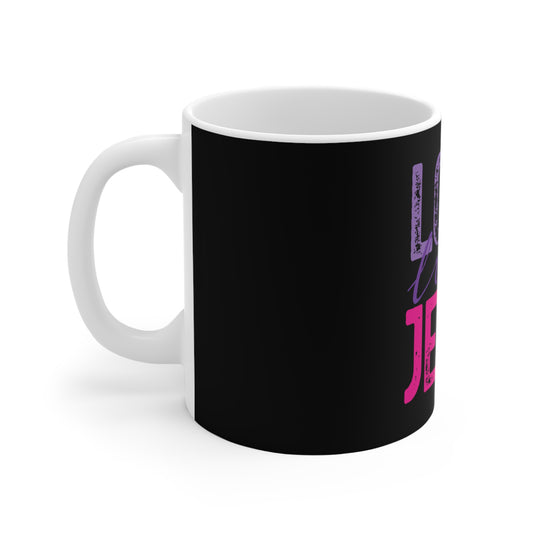Love Like Jesus Mug — Christian Coffee Cup, Faith-Based Gift for Women